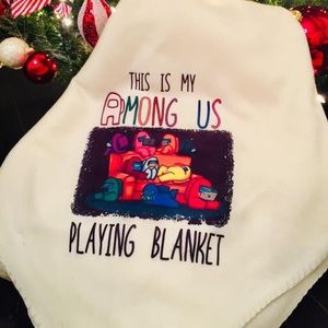 Among Us Throw Blanket